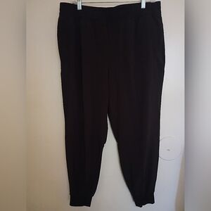Banana Republic Women's Jogger Elastic Waist‎ Pants NWT Polyester Cropped Sz L